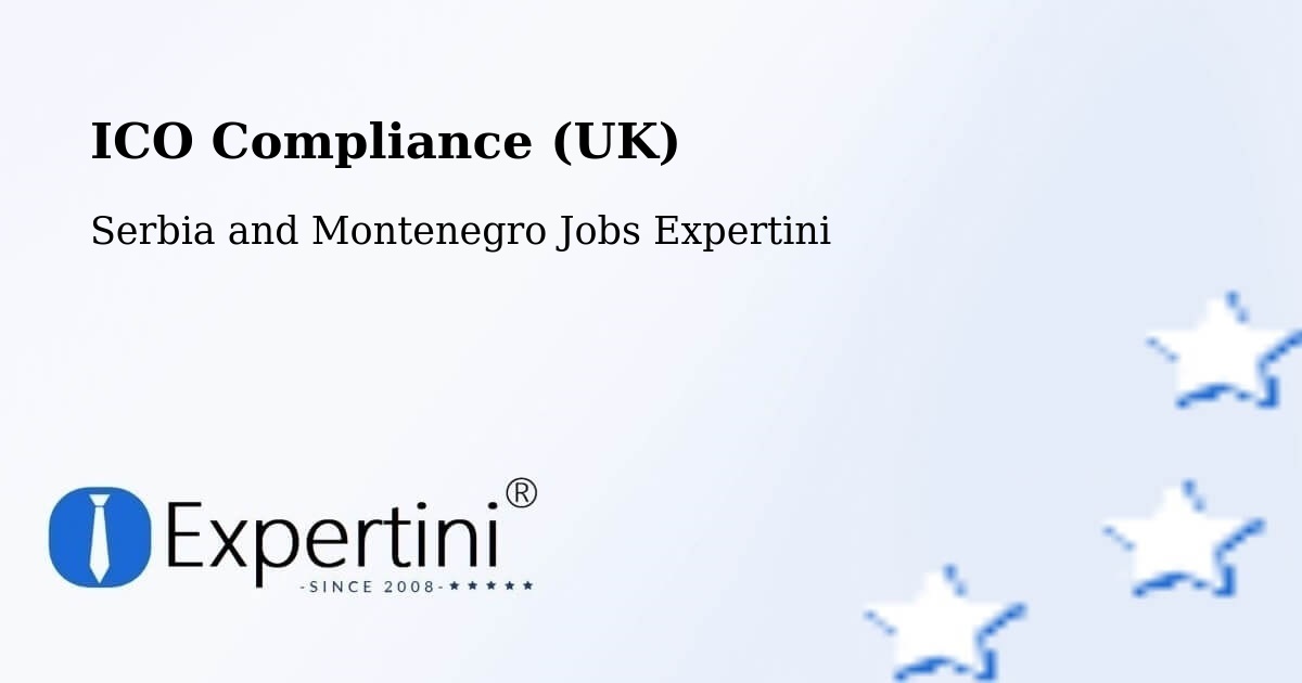 UK Data Protection & ICO Compliance – Smiths Falls - Serbia and Montenegro Jobs Expertini
